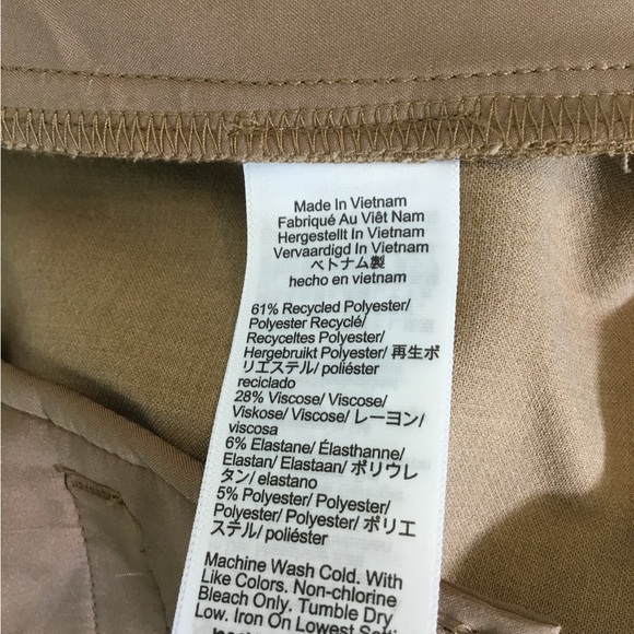 J. Crew Kate Straight Leg Four Season Stretch Pants - Picture 8 of 9